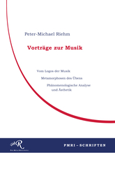 Cover für Vorträge zur Musik