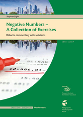 Cover für Negative Numbers - Teacher’s book