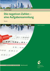 Cover für Die negativen Zahlen - Eine Aufgabensammlung (S)