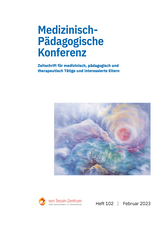 Cover für Medizinisch-Pädagogische Konferenz, Heft 102