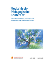 Cover für Medizinisch-Pädagogische Konferenz, Heft 103