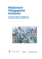 Cover für Medizinisch-Pädagogogische Konferenz, Heft 105