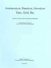 Cover für Ameisensäure, Kleesäure, Harnsäure - Eisen, Gold, Blei