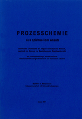 Cover für Prozesschemie aus spirituellem Ansatz