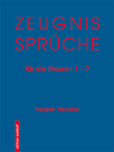 Cover für Zeugnissprüche