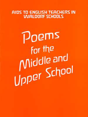 Cover für Poems for the Middle and Upper School
