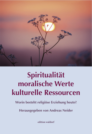 Cover für Spiritualität moralische Werte kulturelle Ressourcen