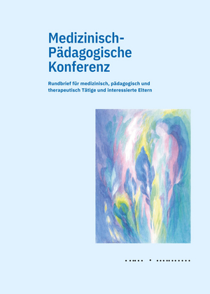 Cover für Medizinisch-Pädagogische Konferenz Februar 2022 Heft 98