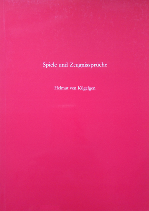 Cover für Spiele und Zeugnissprüche